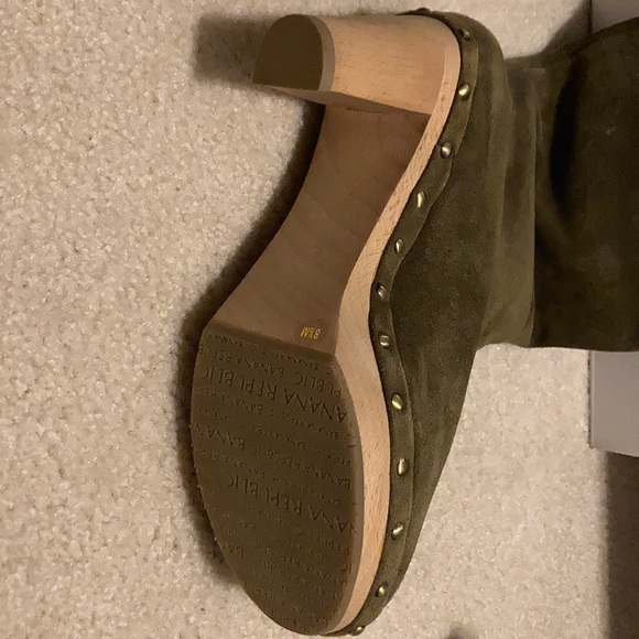 Banana Republic Studded Suede Boots - Picture 2 of 2
